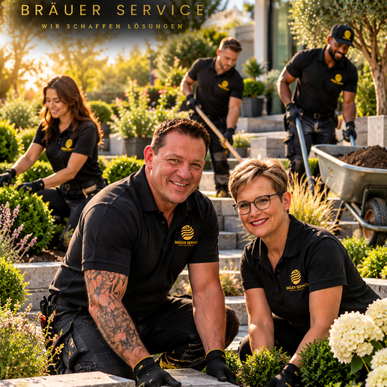 Gartenbau und moderne Außenanlage von Bräuer Service Gartenbau und moderne Außenanlage von Bräuer Service